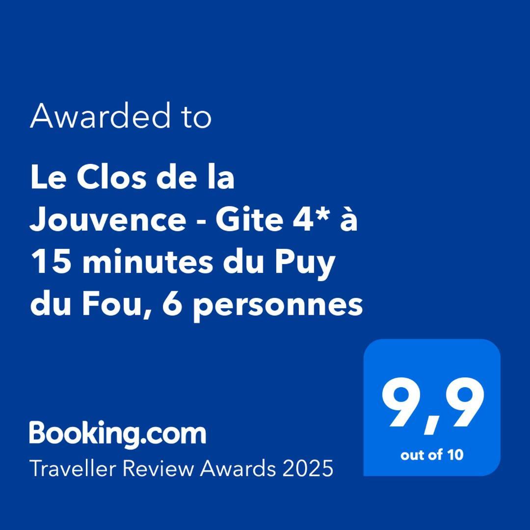 Le Clos De La Jouvence - Gite 4* A 15 Minutes Du Puy Du Fou, 6 Personnes Saint-Laurent-sur-Sèvre Exteriör bild